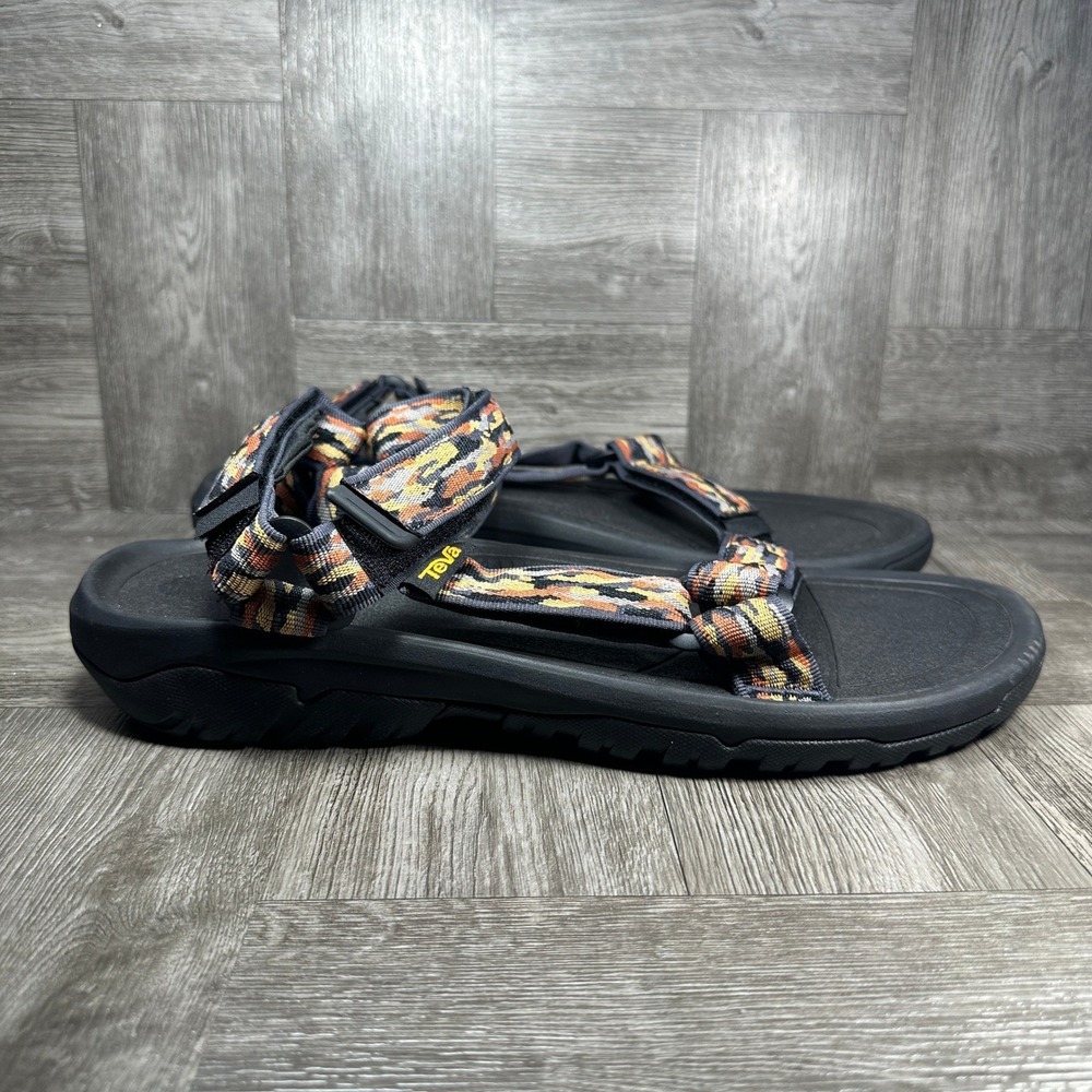 Teva Hurricane XLT2 Sandals Men 13 Black Multi Sport Outdoor Hiking NEW